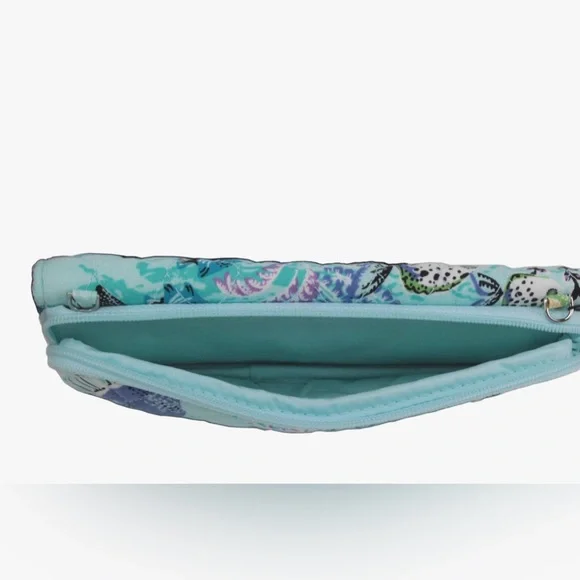 Vera Bradley Sea life lighten up rfid  Wristlet - Picture 4 of 6